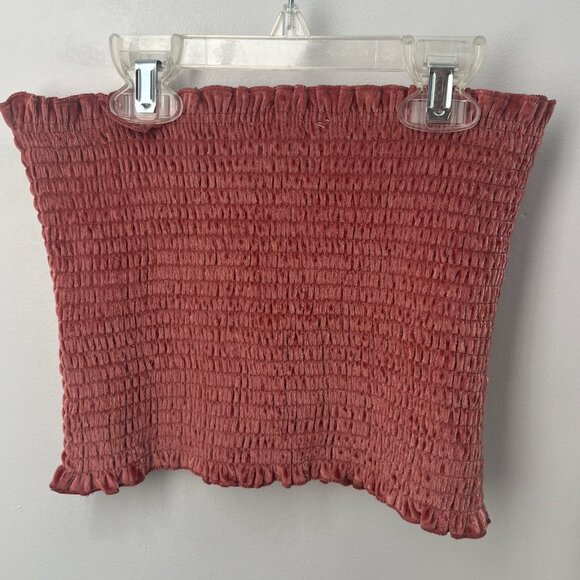 Hollister Co. Women's Dusty Pink Bandeau Top - Picture 3 of 3